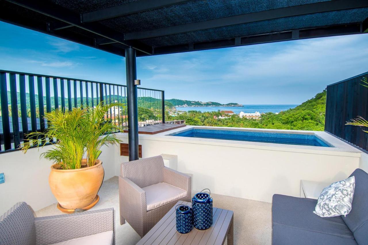 Santa María Huatulco2078 - Agaves 204别墅 外观 照片